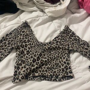 Cheetah print shirt